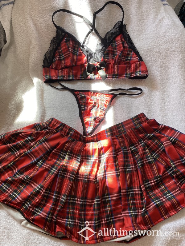 Sexy School Girl Lingerie/outfit