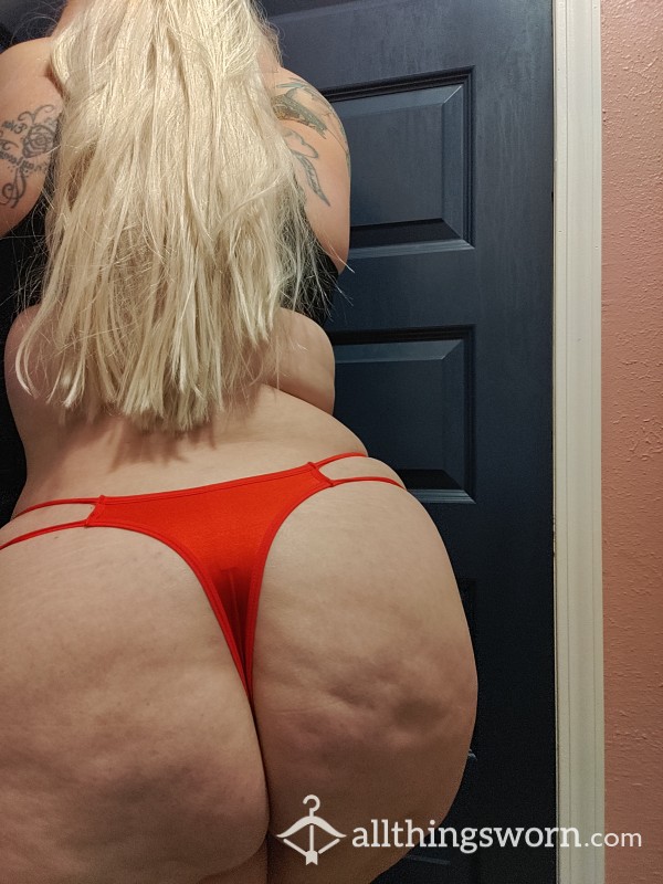 Sexy Seductive Red Thong