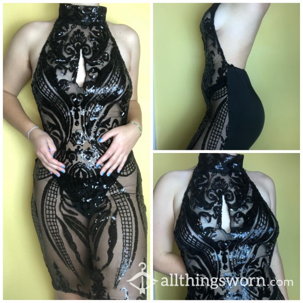 Sexy Sequin Night Dress Bodycon