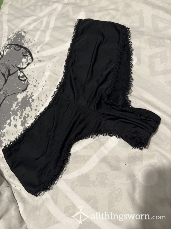 Sexy Silk Black Hot Pants