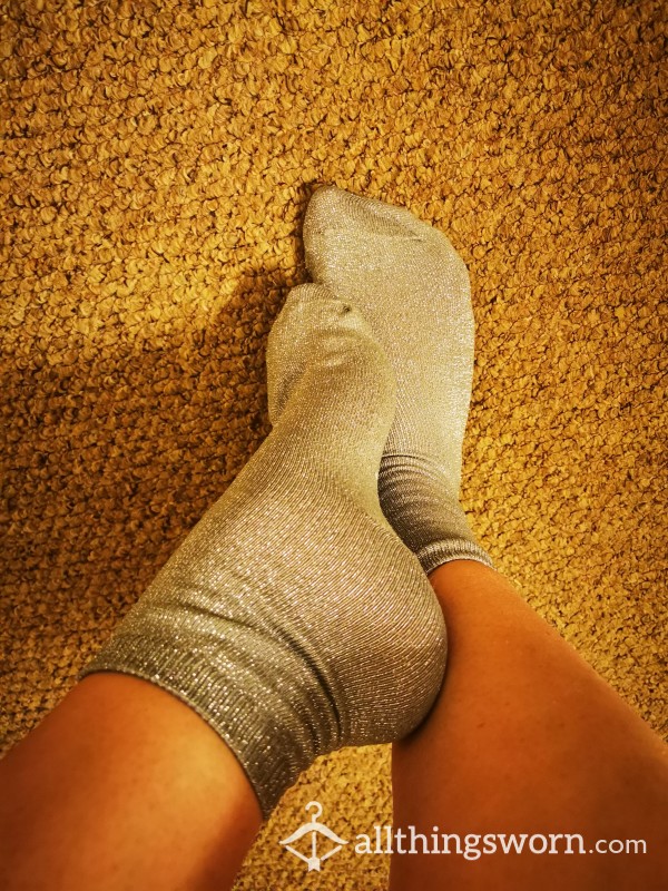 Sexy Silver Socks