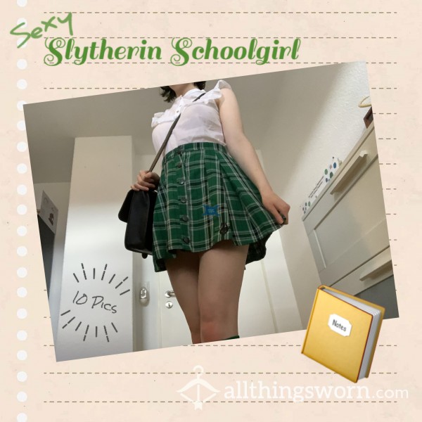 Sexy Slytherin Schoolgirl