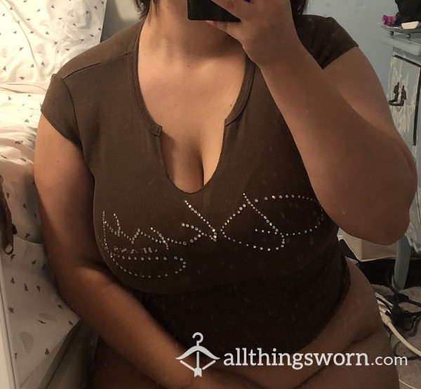 Sexy Small Brown Top🤎