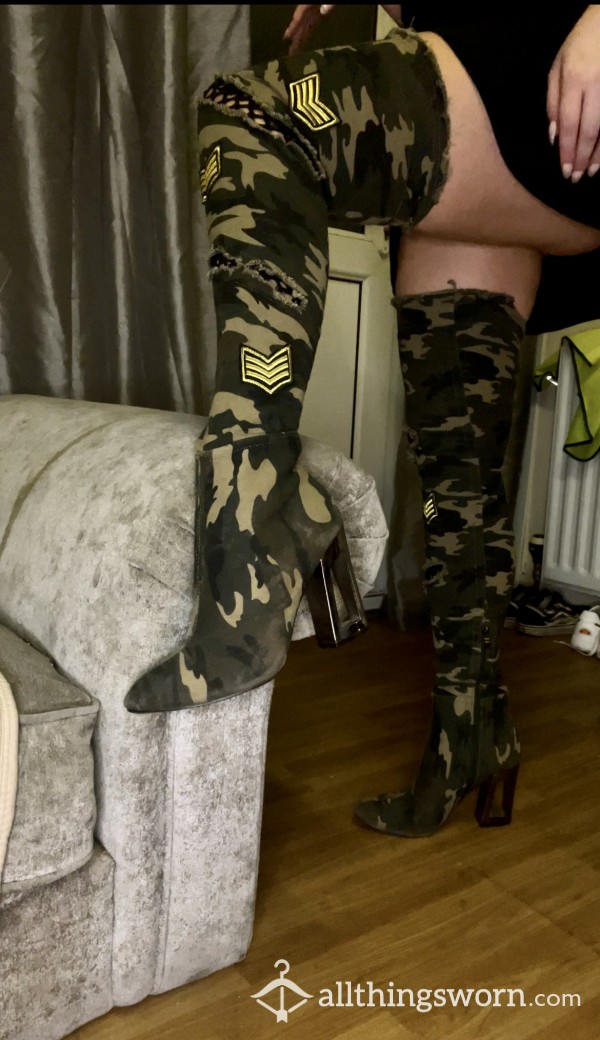 Sexy Soldier Boots
