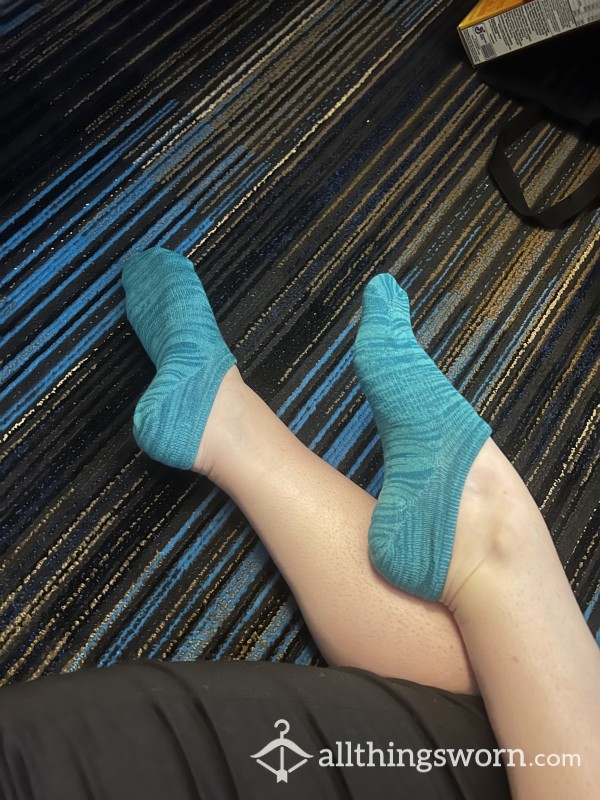 Sexy, Sporty Turquoise Socks