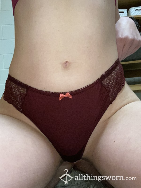 Sexy Stained And Worn Thong