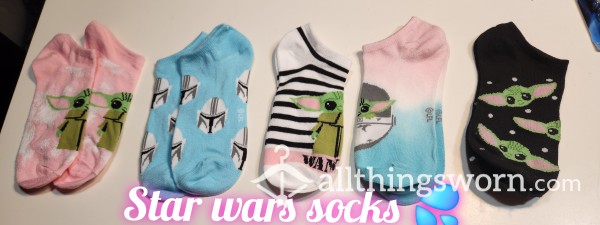 Sexy STAR WARS Socks --> Sweaty 💦 3 Day Wear