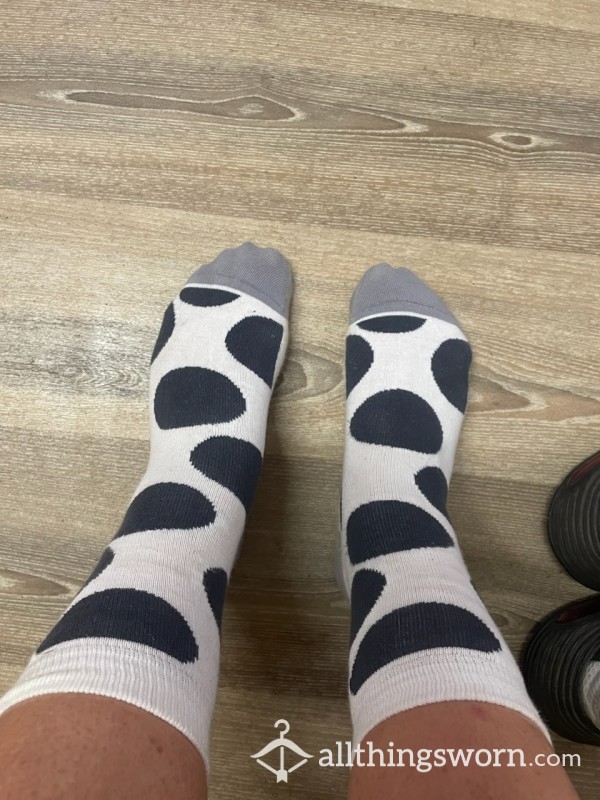 Sexy Sweaty Spotty Socks