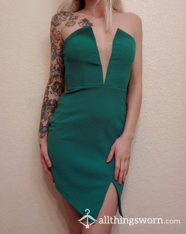 Sexy Turquoise Club Dress