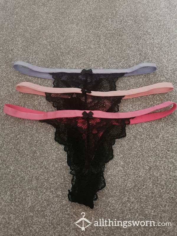 Sexy Vibrant Thongs 💜💖