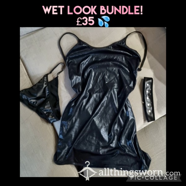 🖤 🔥 Sexy, Wet Look Bundle! 🔥🖤