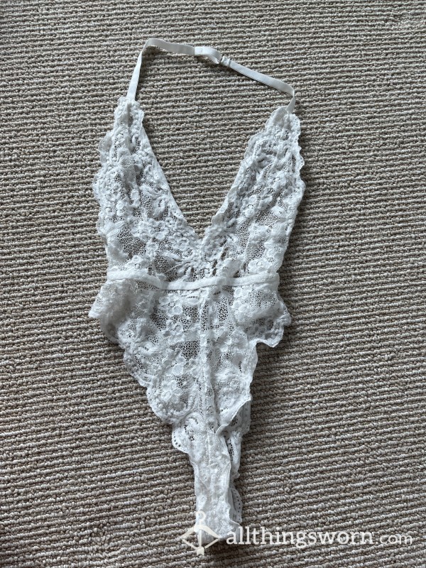 Sexy White Lace Lingerie