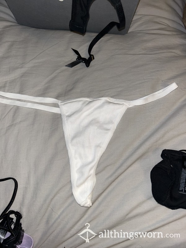 Sexy White Thong