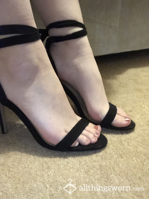 Sexy Worn Heels, Very Dirty Soles, Worn All Night!!! Size 7!