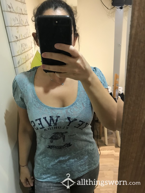 SOLD!!!! But Already Working On A New Stinky Tshirt!!😉Armpit Lovers!!! I Worn This Top For More Than A Week, First Pj And Later To Run Errands/workout! Such Intense And Strong Smell Should Be
