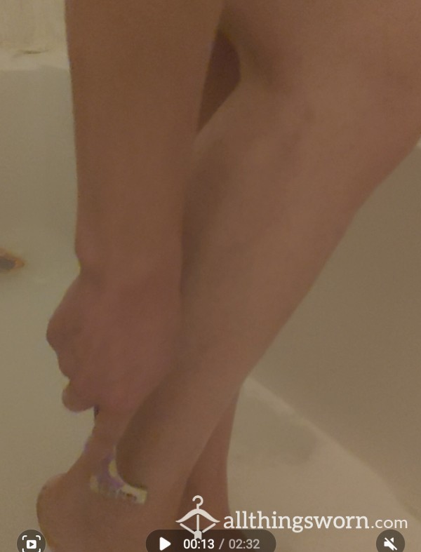 Shaving In The Shower/foot Wash