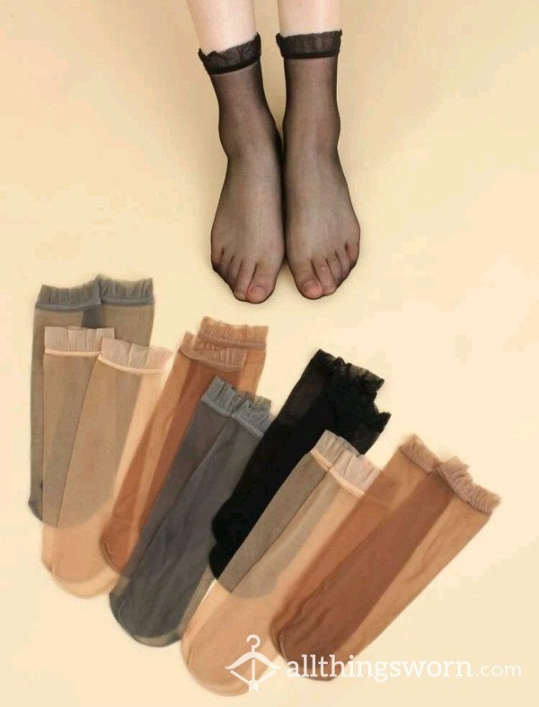 Sheer Nylon Socks
