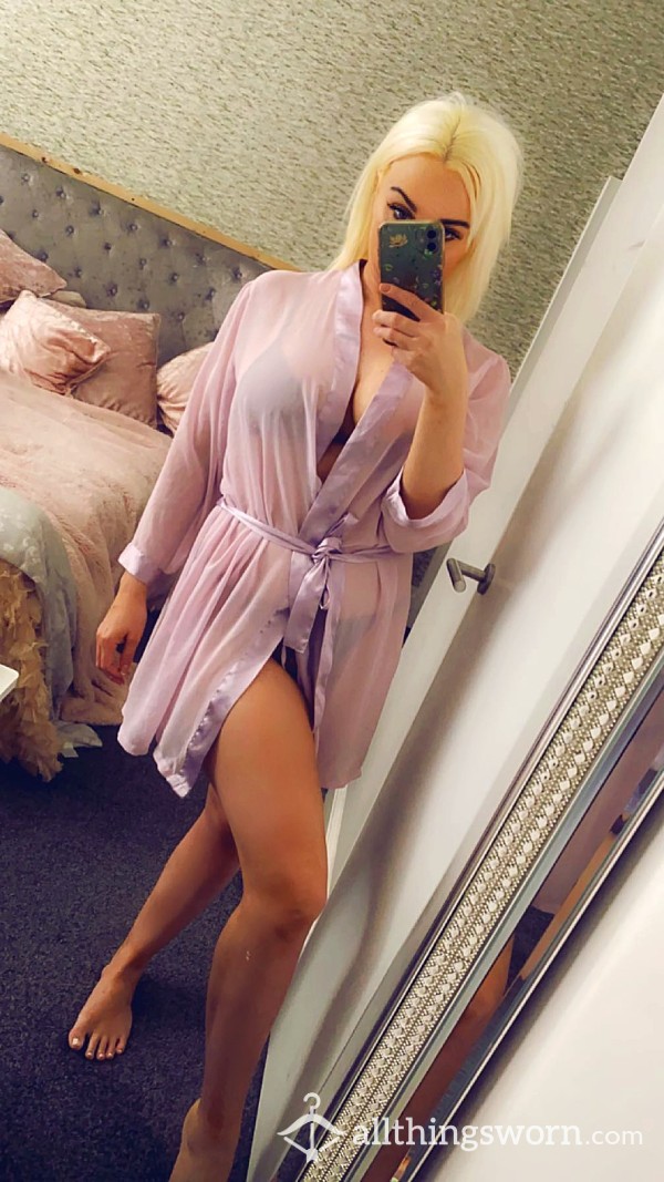 Sheer Sexy Dressing Gown