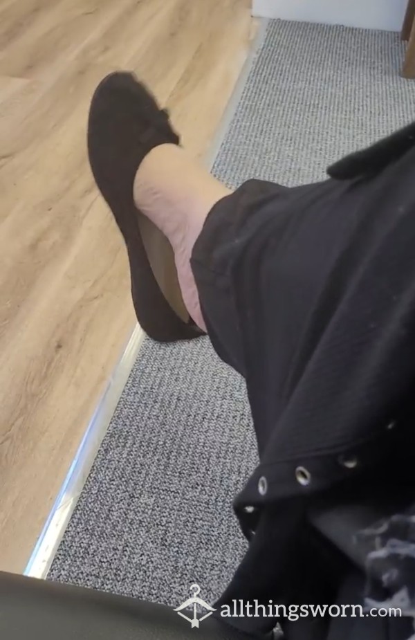 Shoe Dangling In A Waiting Room 2.13mins