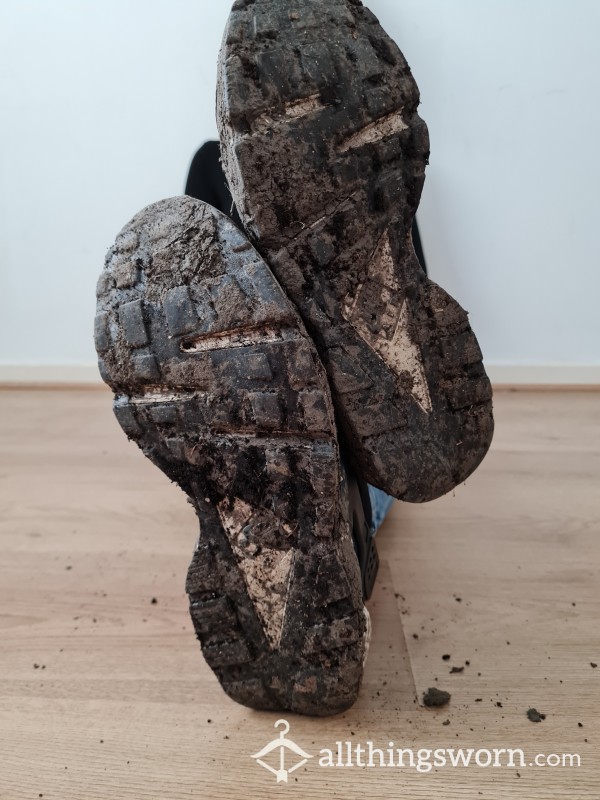 Shoe Cleaner Required - Apply Within - Muddy Trainers / Sneakers