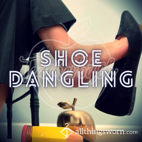 Shoe Dangling | 3 Premade Videos | Foot Fetish Content | Google Drive Access