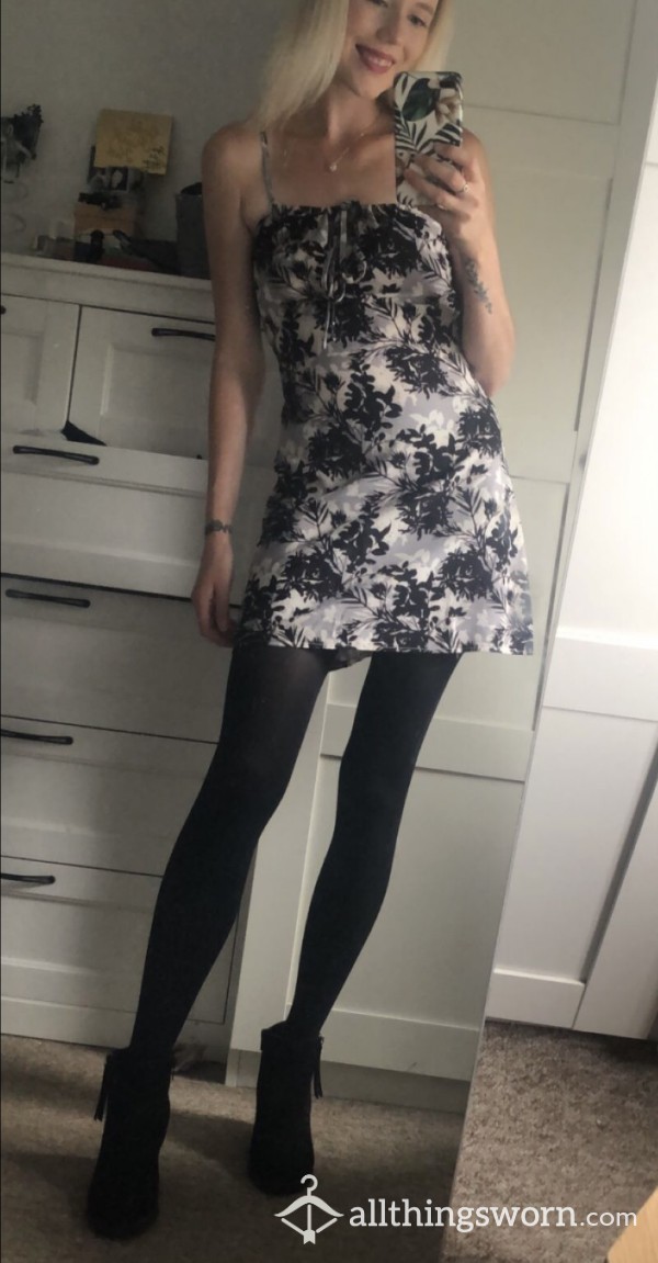 Short Sexy Mini Floral Dress