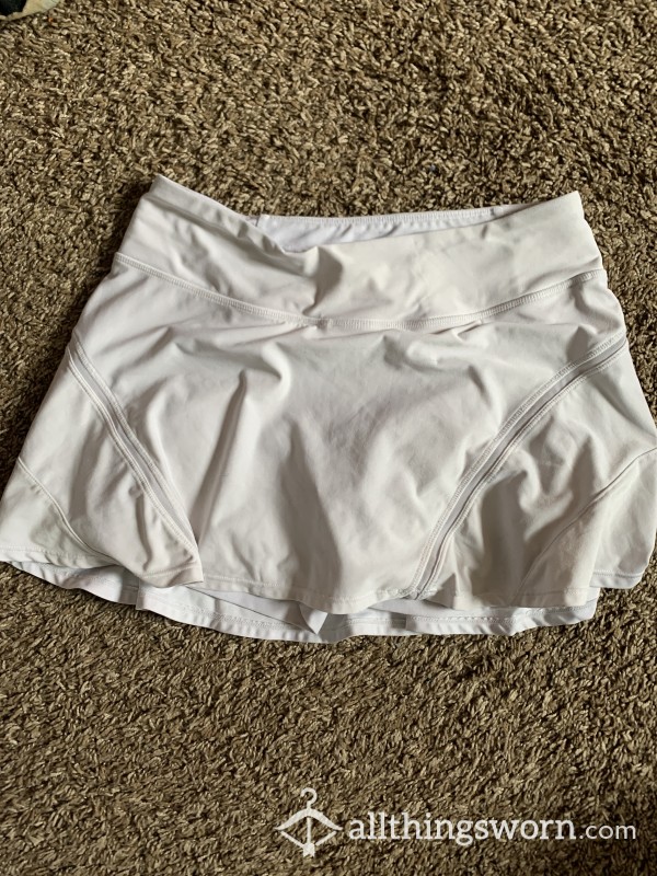 Short, Sweaty, Tennis Skirt