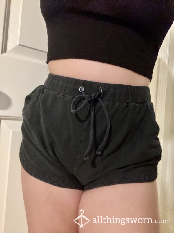 Shorts - Black Booty Shorts