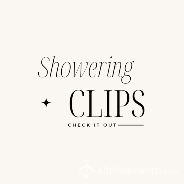 Showering Clips - Goon For Wet Skin