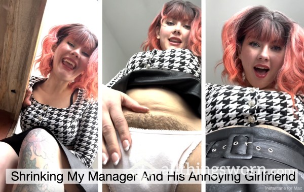 Shrinking My Manager And His Annoying Girlfriend