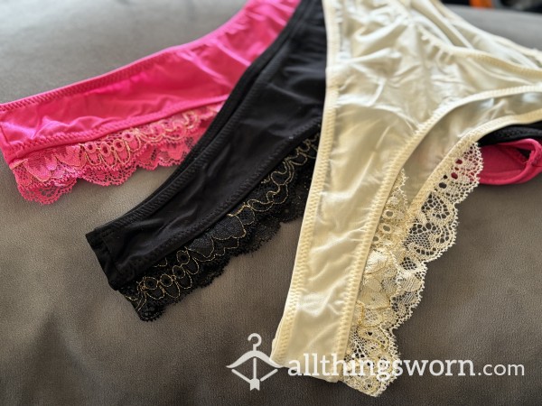 Silk Custom Thongs