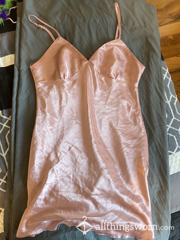 Silk Pink Night Gown 💕💕