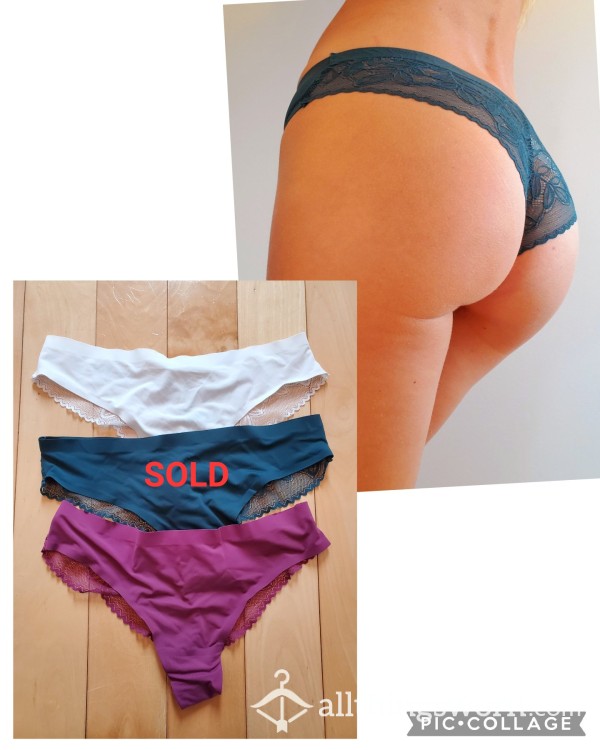 Silky Front Lace Back Panties