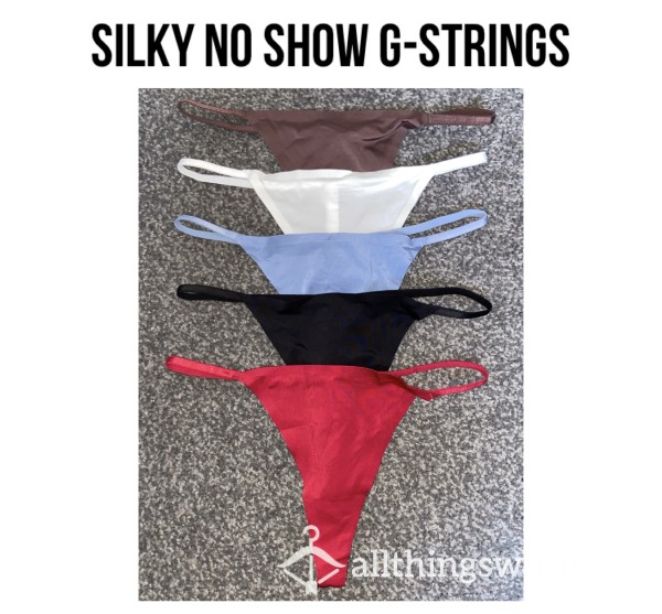 Silky No Show G-strings🤍