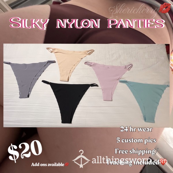 Silky Nylon Panties