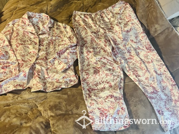 Silky Pajamas Size 1x