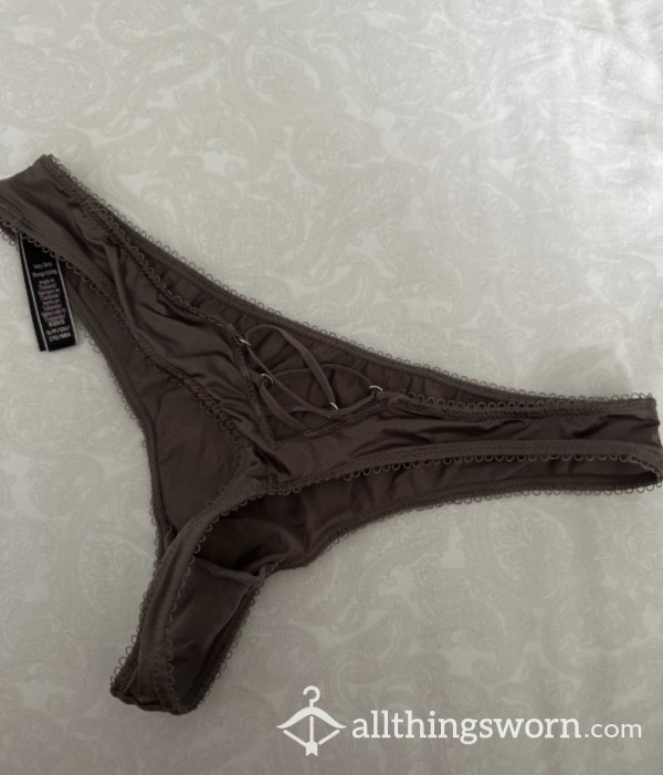 *SOLD* Silky Worn Thong