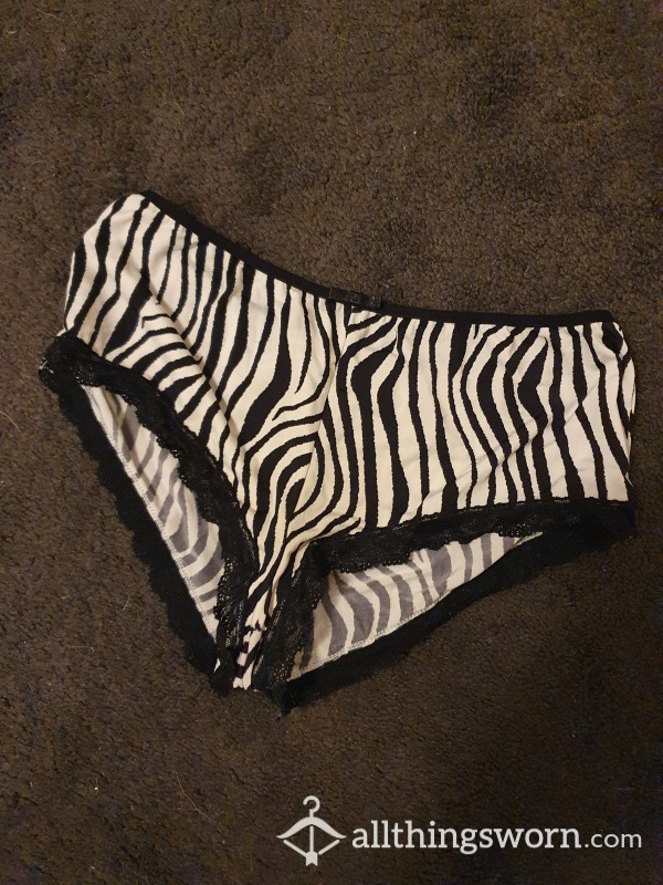 Silky Zebra Full Brief Panty