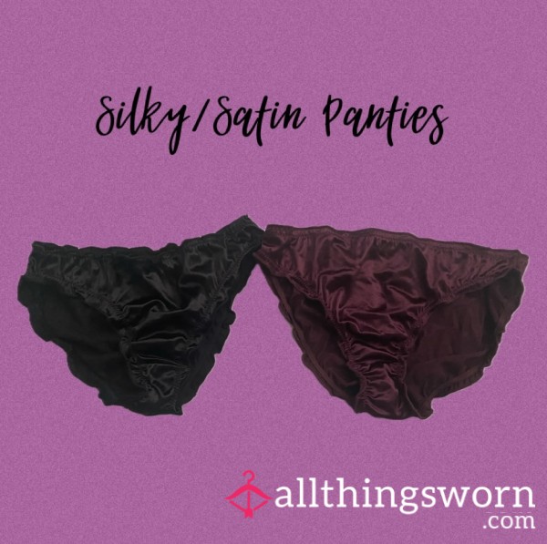 Silky/Satin Full Back Panties