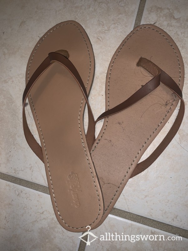 Simple Brown Sandals