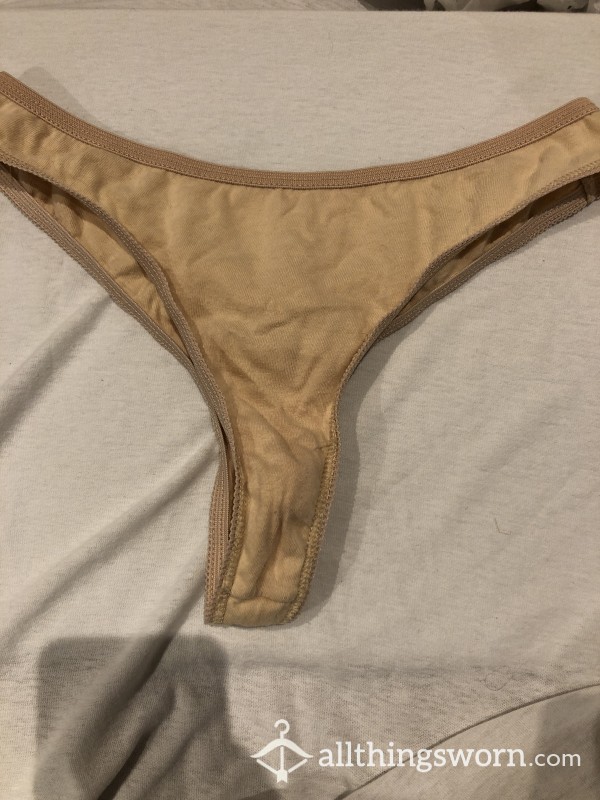 Simple But Dirty Thong - Worn For 24hrs