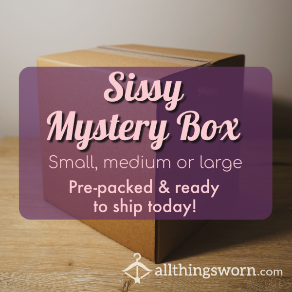 Sissy Mystery Boxes - Ready To Ship! Choose Small, Medium Or Large