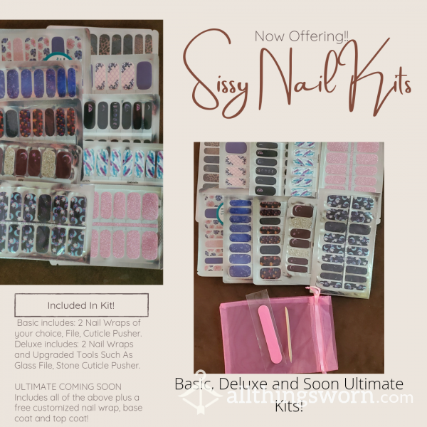 Sissy Nail Kits! (Not Just For Sissys)
