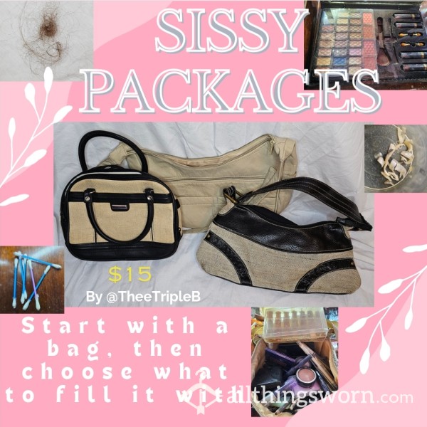 Sissy Package - Choose Your Bag And Bundles & Get 1 FREE Item!