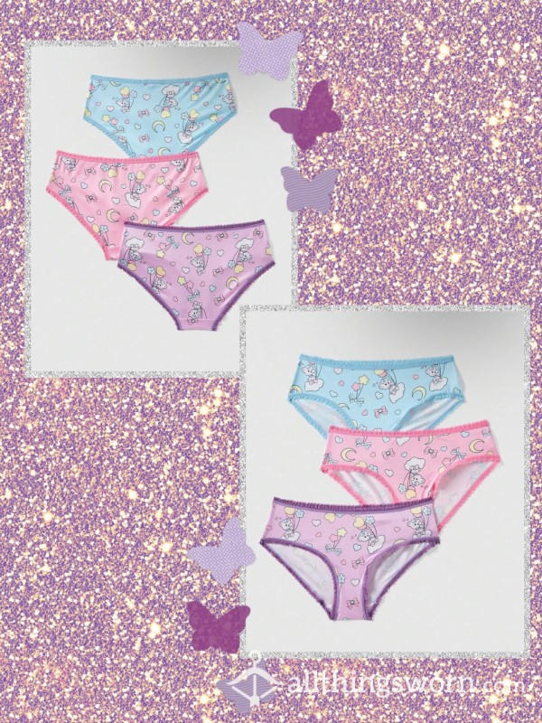 Sissy Panties 💙💖💜 (Pink, Blue, Purple)