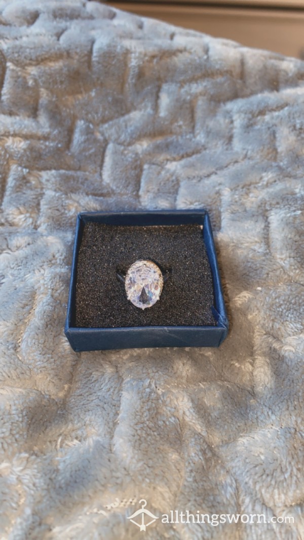 Sissy🚨 Sparkley Diamanté Adjustable Size Ring 💍 😍