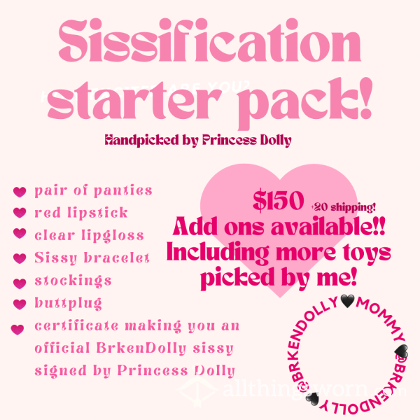 Sissy Starter Pack