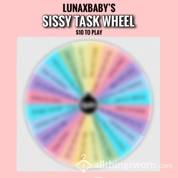 SISSY TASK WHEEL - WHAT TASK WILL YOU GET? 💅