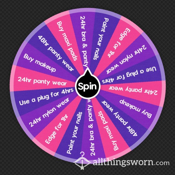 Sissy Wheel - Come Spin For A Task!