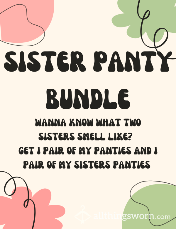 Sister Panty Bundle